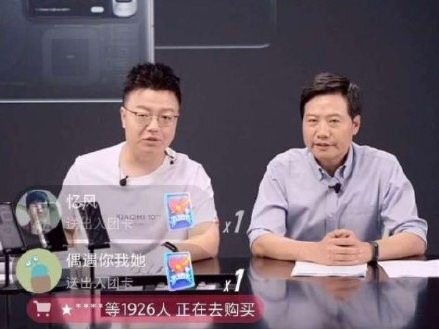 CEO Xiaomi livestream bán hàng
