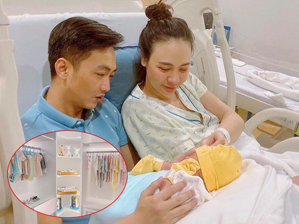 Chiêm ngưỡng tủ đồ cực hoành tráng của con gái Cường Đô La - Đàm Thu Trang, rich kid là đây chứ đâu