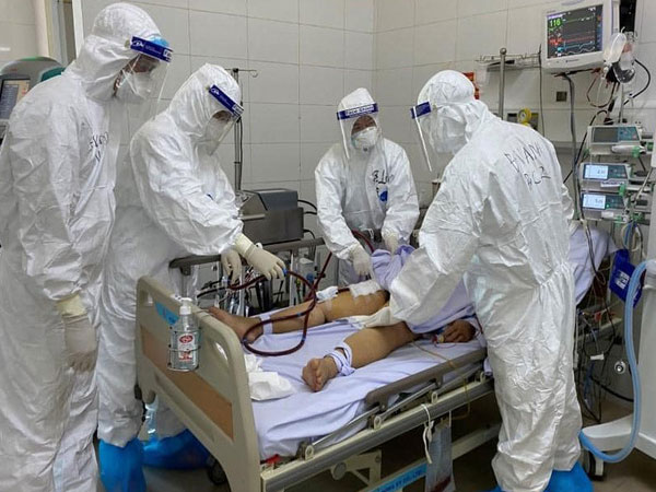 20 bệnh nhân Covid-19 đang tiên lượng nặng và nguy kịch