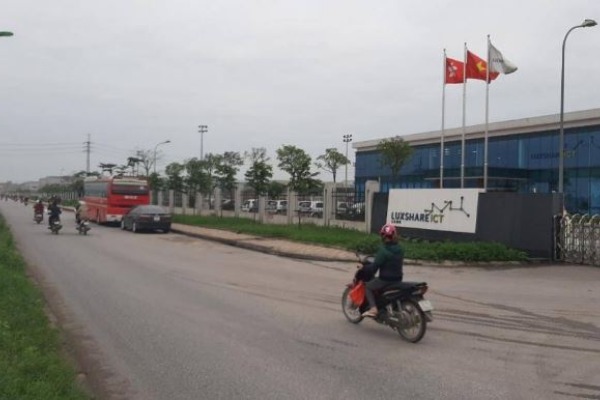 Apple chưa cho Luxshare lắp ráp iPhone ở Bắc Giang do ký túc xá chưa đạt yêu cầu