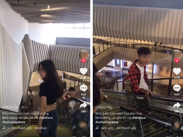'Héo lời' với cô gái 'ảo tưởng sức mạnh': Quay clip ưỡn ẹo nơi công cộng, tố thanh niên đối diện đi với người yêu vẫn nhìn mình, chính chủ yêu cầu xóa bài vẫn thách thức dư luận