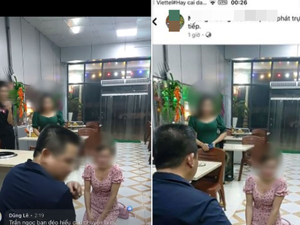 Cô gái trẻ bị chủ quán nướng đe dọa, nhục mạ, bắt quỳ gối xin lỗi rồi livestream lên MXH vì dám 'bóc phốt' đồ ăn có sán