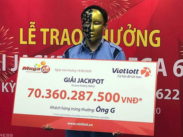 9x ở Hà Nội trúng Vietlott hơn 70 tỷ sau khi mua 1 vé số 10 nghìn đồng