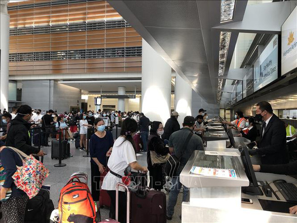 Đưa 340 công dân Việt Nam từ Mỹ về tới sân bay Nội Bài