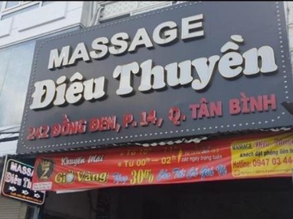 Nhân viên massage Điêu Thuyền bị bắt quả tang khoả thân tiếp khách