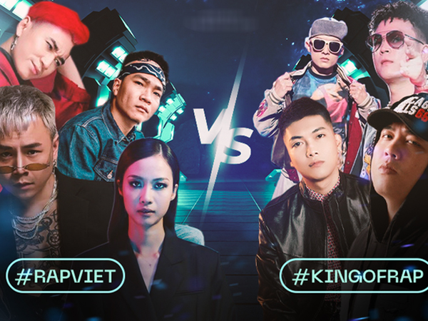 King of Rap bất ngờ vượt mặt Rap Việt trên top trending YouTube