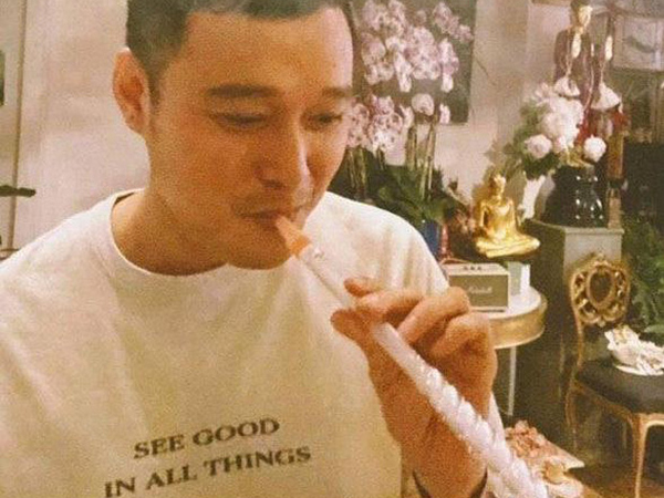 Bị Liên Bỉnh Phát đặt nghi vấn hút shisha vì đăng ảnh khói mờ lên Instagram, Quang Vinh nói gì?