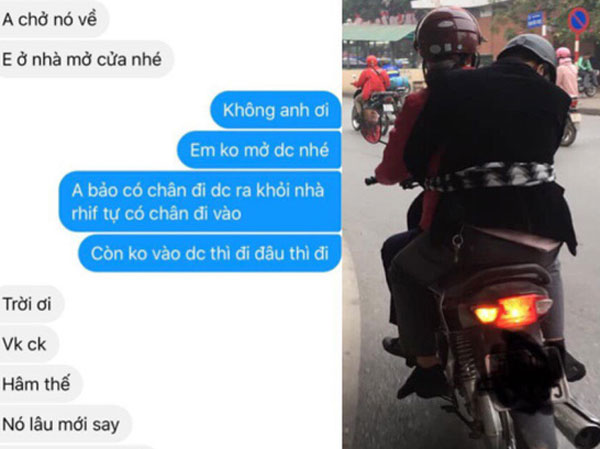 Chồng nhậu về khuya say lướt khướt, vợ nằm ôm con nhắn tin chửi bạn đi cùng 'không kịp vuốt mặt'