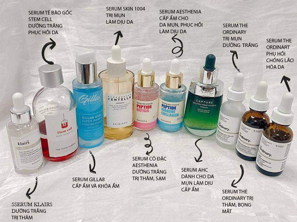 Cô nàng xinh đẹp hút nghìn like khi gợi ý 10 loại serum cấp ẩm, làm dịu, se mụn có giá bình dân