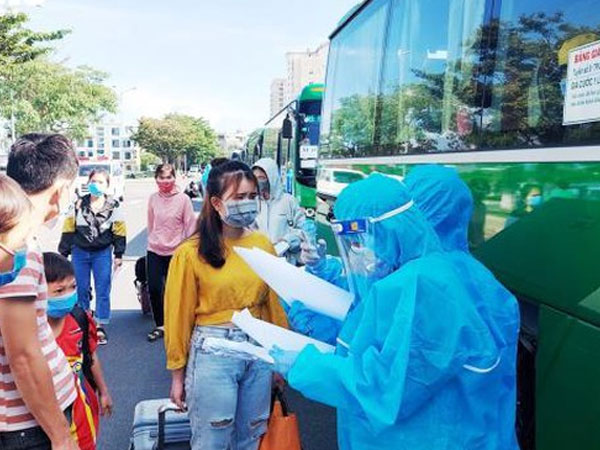 Thời hạn cuối cùng để người ngoài tỉnh đăng ký rời Đà Nẵng là 17h ngày 27/8