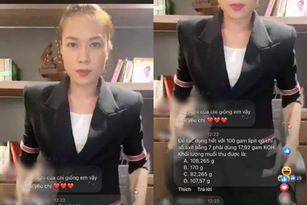 Xuất hiện comment 'lạc quẻ' trong livestream đính chính tin đồn mang thai của Mỹ Tâm, soi ra mới biết đích thị dân chuyên Hoá