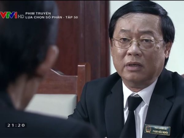 Lựa chọn số phận tập 50: Phó chánh án Nghĩa tìm cách để Quang thay thế thẩm phán Cường
