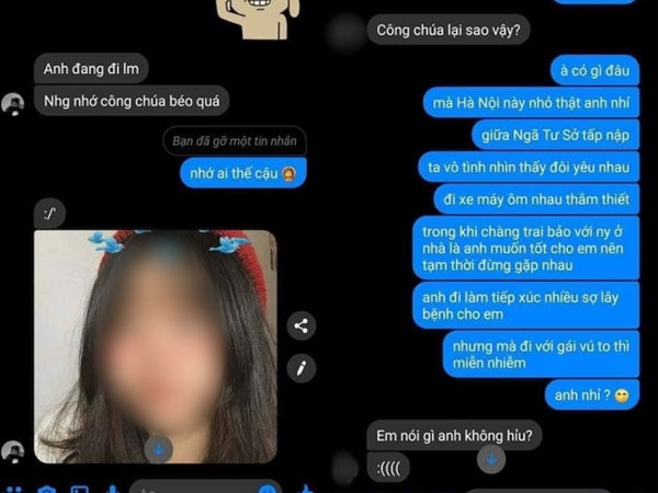 Bị lật tẩy chuyện ngoại tình, gã trai bèn giở quẻ nhục mạ cô gái 'ăn như lợn' vì uống 2 cốc trà đào và lộ mặt đào mỏ khó chấp nhận