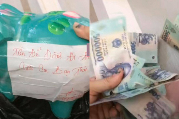 Đút lợn để dành đám cưới bạn thân nhưng bị trả lại vì lý do bất đắc dĩ, cô gái tức tối đập lợn khiến ai nấy choáng váng khi nhìn bên trong