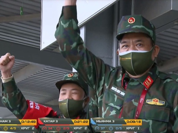 Đại tá Nguyễn Khắc Nguyệt: Vượt qua sự cố, kíp Việt Nam 3 thi đấu cực hay tại Tank Biathlon 2020