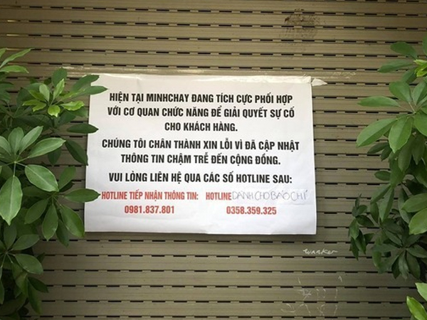 Đề nghị xử phạt hành chính Công ty Minh Chay