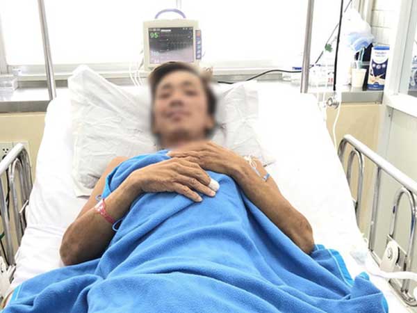 Sức khỏe hồi phục tốt, bệnh nhân bị rắn hổ mang cắn nói lời cảm ơn mọi người