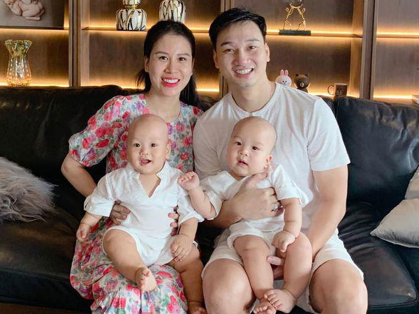 MC Thành Trung: 'Con tôi cân nặng hiếm cặp sinh đôi nào có được ở Việt Nam'