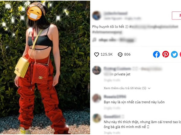 Bị chỉ trích vì đu trends 'Ông bà già tao lo hết', hội Richkids Việt trên Tik Tok đáp trả: 'Người có tiền sẽ có quyền lên tiếng!'