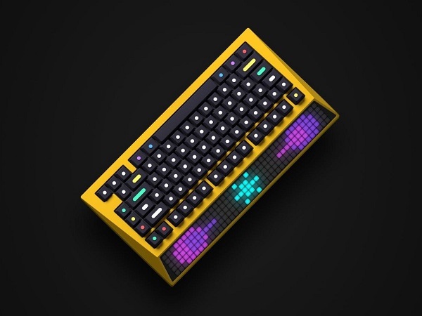 Bàn phím cơ Cyberboard lấy cảm hứng từ xe tải Cybertruck, cực ngầu