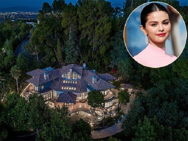 Khám phá nội thất xa hoa bên trong lâu đài trên đồi của nữ ca sĩ Selena Gomez