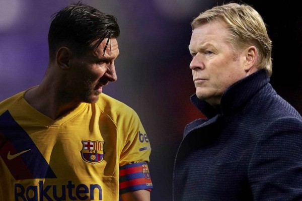 Messi trở lại tập luyện, HLV Koeman đưa ra điều kiện thi đấu