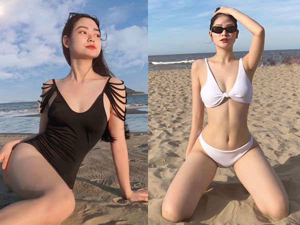 Xuất hiện thí sinh Hoa hậu sinh năm 2001 diện bikini ngắm mãi không chán
