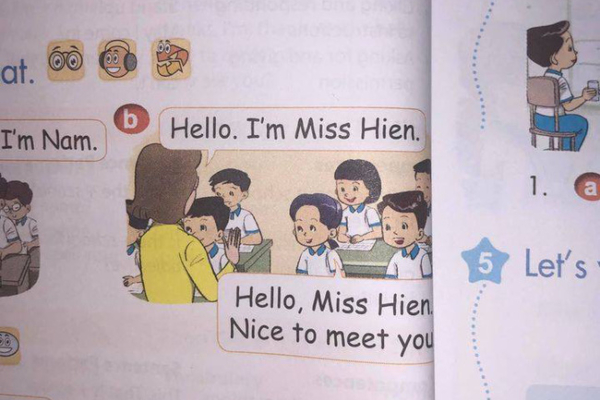 Phụ huynh thắc mắc về  mẫu câu gây hoang mang trong sách tiếng Anh lớp 3, cô giáo bộ môn lên tiếng giải đáp