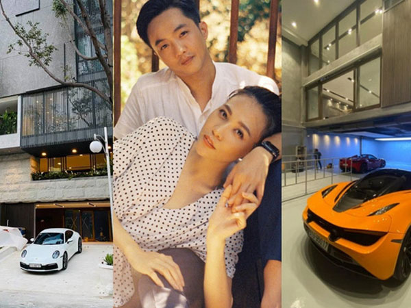 Cận cảnh nơi ở được thiết kế theo phong cách "dân chơi giàu có" của vợ chồng Cường Đô la