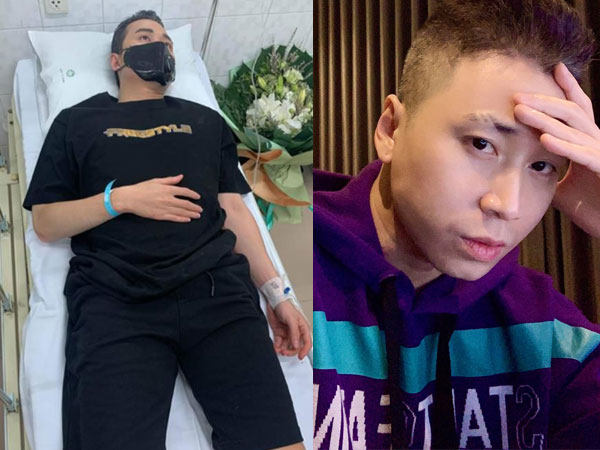 Rapper Karik bất ngờ chia sẻ hình ảnh nhập viện khiến nhiều người hoang mang