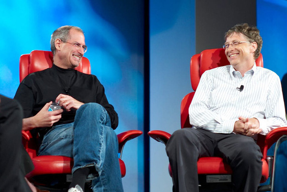 Steve Jobs và Bill Gates: Những tỷ phú thành công nhờ 'ăn cắp'