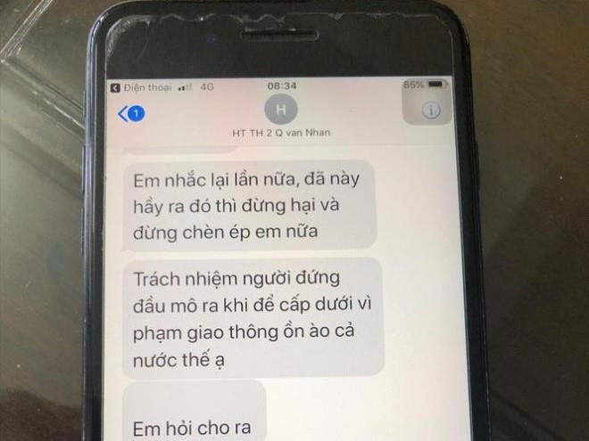 Trường không được khen thưởng, nữ hiệu trưởng dọa thiêu trưởng phòng giáo dục