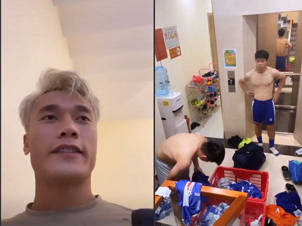 Khổ như Công Phượng: Không được thi đấu, ở lại dọn đồ cho đồng đội lại còn bị Bùi Tiến Dũng quay video troll