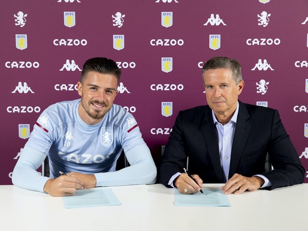 Jack Grealish gia hạn với Aston Villa, MU hết 'mừng thầm'