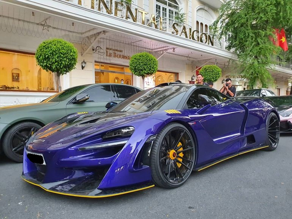 'Mất tích' nhiều tháng, McLaren 720S màu tím duy nhất Việt Nam bất ngờ xuống phố
