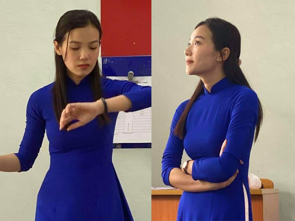 Bức ảnh chụp lén khiến cô giáo bỗng dưng nổi như cồn vì quá xinh đẹp