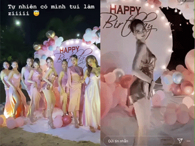 Ngọc Trinh mở tiệc sinh nhật sớm: Cả dàn bạn sexy đến dự, 'thót tim' màn nhảy 5s khiến vòng 1 chực chờ nhảy ra ngoài