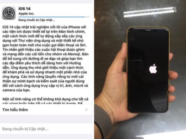Cảnh báo: iOS 14 đang gặp lỗi nghiêm trọng, update xong bị... lệch luôn quả táo