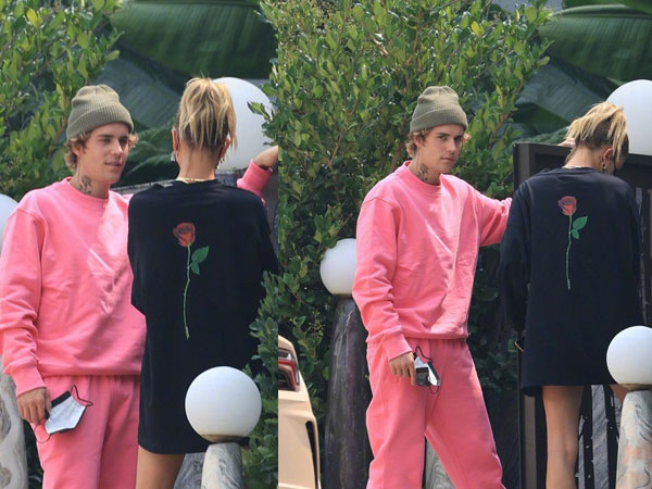 Justin Bieber trở mặt chỉ trong 1 giây: Đang nhìn vợ âu yếm bỗng quay sang lườm paparazzi 'cháy mặt'