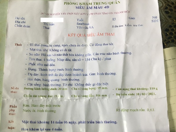 Nghi án nữ sinh lớp 9 bị bạn học cưỡng hiếp nhiều lần, mang thai 15 tuần
