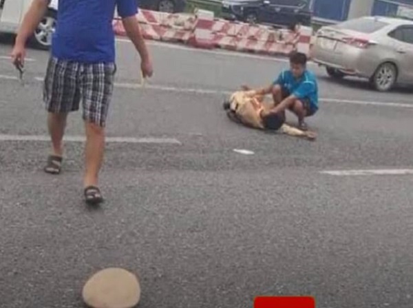 Tông CSGT gãy chân, nam thanh niên phóng xe phân khối lớn bỏ chạy