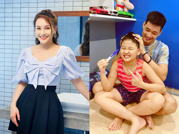 Bảo Thanh gây sốt MXH khi khoe khoảnh khắc chồng con vui sướng cầm que thử thai 2 vạch, chính thức xác nhận mang bầu lần 2