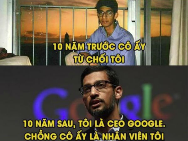 Sự thật đằng sau bức ảnh được lan truyền MXH chuyện tình tréo ngoe của CEO Google và vấn đề gây tranh cãi khi đáp án 'ngã ngũ'