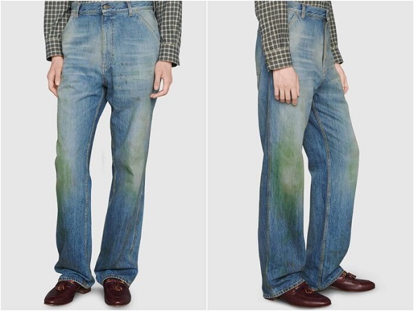 Gucci gây sốc khi bán quần jeans 'mọc rêu' như bỏ quên ngoài vườn với giá 18 triệu VNĐ