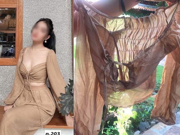 Mua hàng đẹp do hot girl mặc, cô gái nhận về đồ như giẻ lau, phản ứng của chủ shop mới gây bức xúc