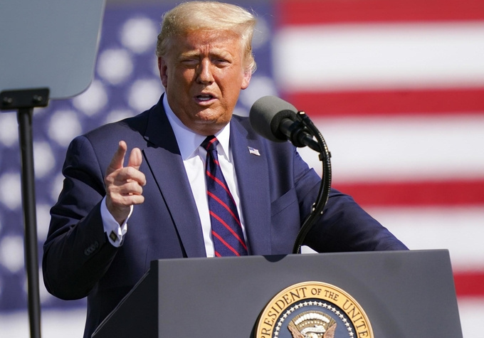 Ông Trump lại yêu cầu đối thủ Joe Biden xét nghiệm ma túy trước tranh luận