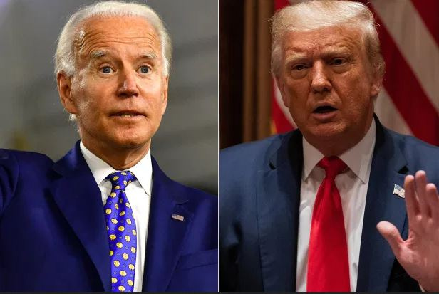 Ông Joe Biden nói với tổng thống Trump: 'Ông có yên lặng không?'