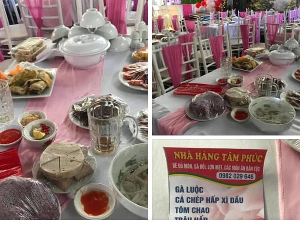 Vụ nhà hàng bị "bỏ bom" 150 mâm cỗ cưới: Buổi sáng cô dâu còn thử váy cưới, thuê trang điểm