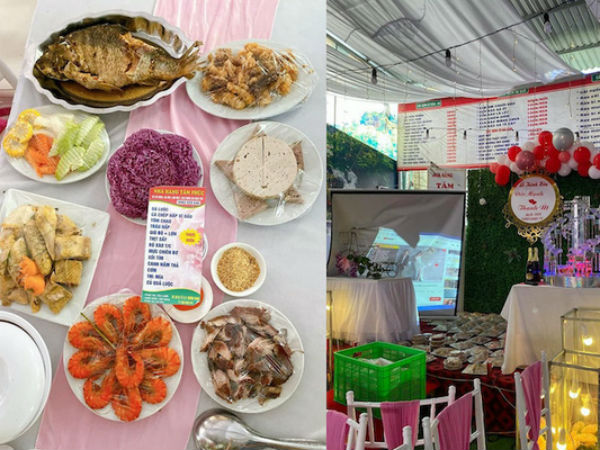 Ngoài hơn 150 mâm cỗ, 'cô dâu' ở Điện Biên còn bị nhà hàng tố từng đặt 156kg gà, 40kg giò, 180 đĩa mía tráng miệng và cũng chưa trả tiền
