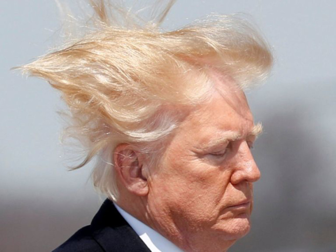 Trump chia sẻ bí quyết không bị hói là nhờ ăn McDonald's